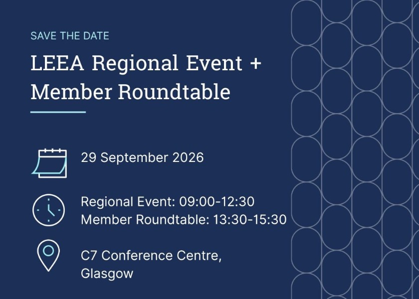 Glasgow to host a LEEA Regional Event